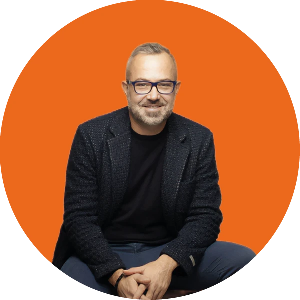 Francesco Grassi - sfondo arancione